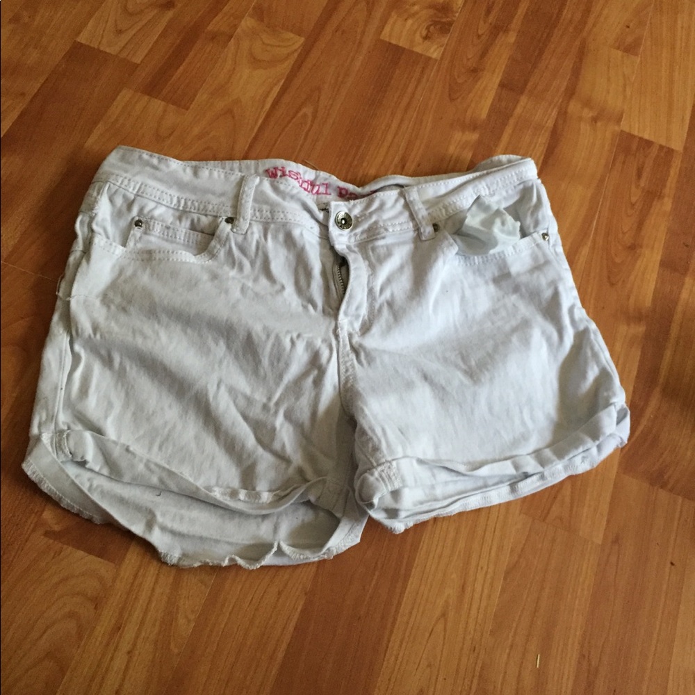 White shorts